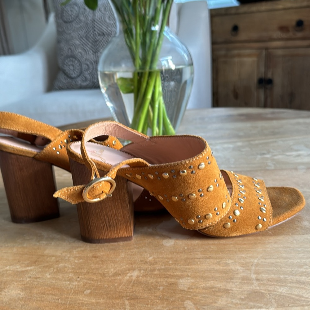 J.Crew Womens Stella Adobe Slingbacks Size 8.5 - Picture 3 of 11